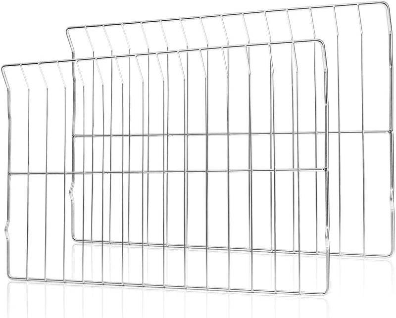 KOZHOM [Upgraded] 304 Stainless Steel Range Oven Rack DG75-01001C for Samsung Range/Stove, Rack-Flat, Replaces DG75-01001A, DG75-01001B, DG75-01001D, 24.7'' x 16.5'' Size, Not Universal - Image 1